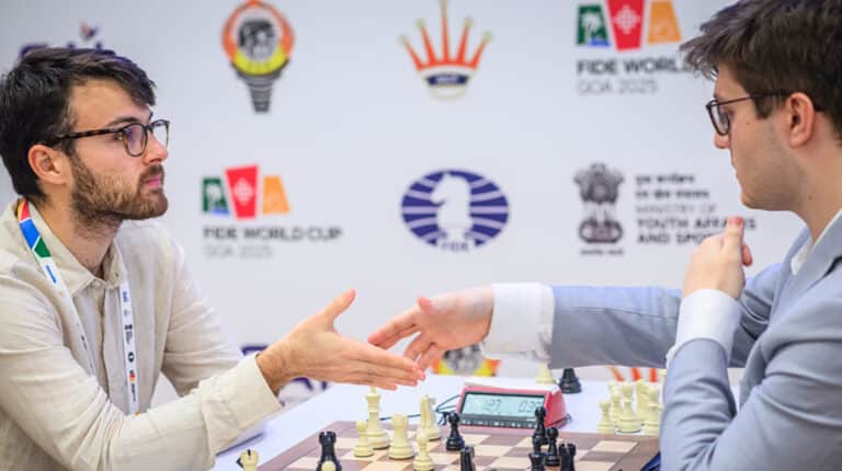 На Кубке мира по шахматам среди мужчин в Индии случился «Армагеддон»
