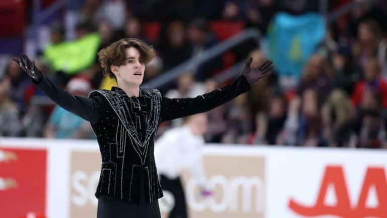 Фигурист Михаил Шайдоров выиграл серебряную медаль на этапе Гран-при в США