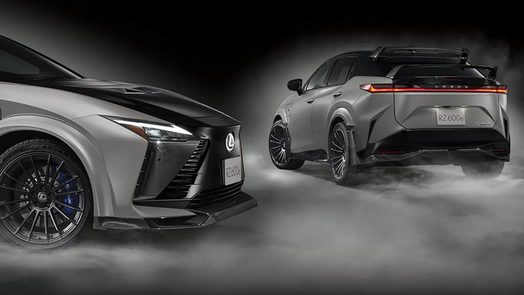 Lexus раскачивает электрическую линейку RZ и делает это все агрессивнее