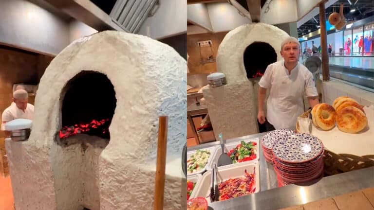 Тандыр в аэропорту Шереметьево удивил путешественников