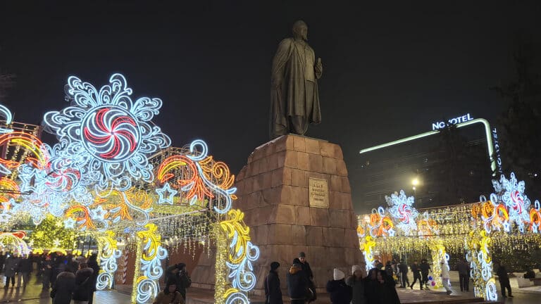 Festive Almaty prepares to welcome the New Year