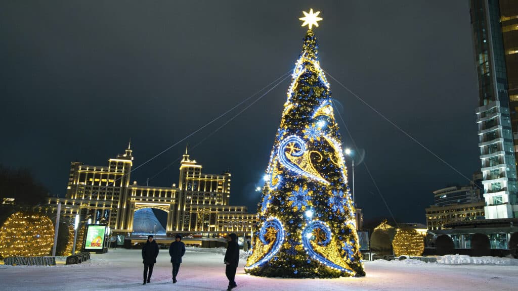 Где в Астане отметить Новый год напомнили в акимате