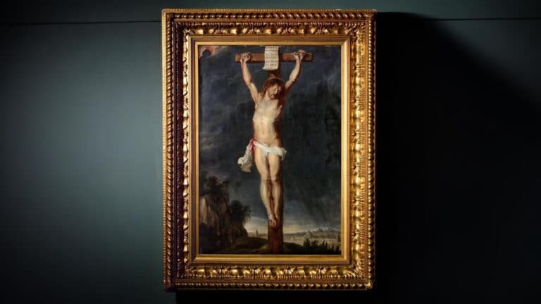 Rediscovered Rubens crucifixion sells for €2.3 million