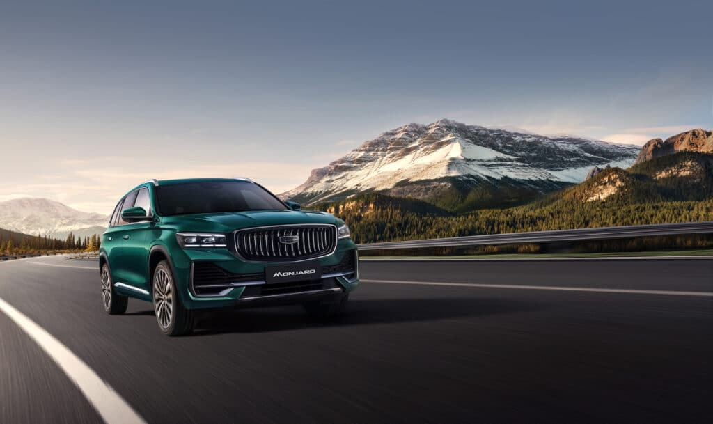 Продажи обновленного Geely Monjaro стартуют в Казахстане