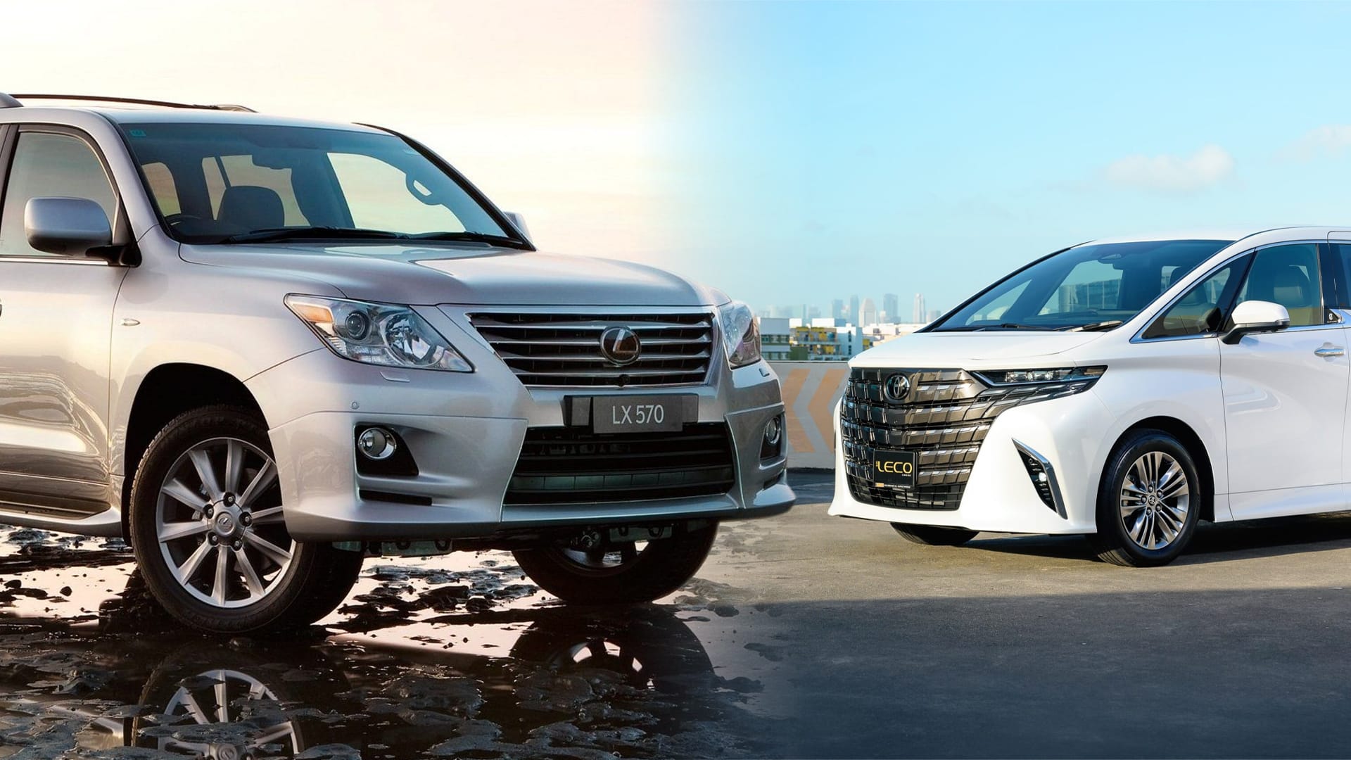 Lexus LX 570 для аулов, Alphard - для трасс: автопарк акима Мангистау