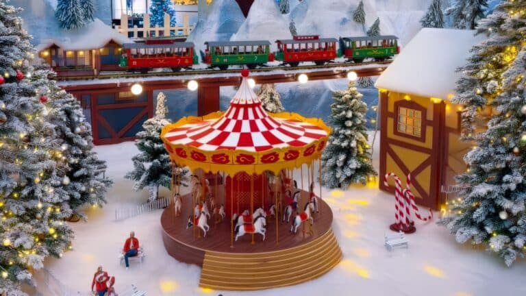 Новогодние инстаграмные локации в Алматы 