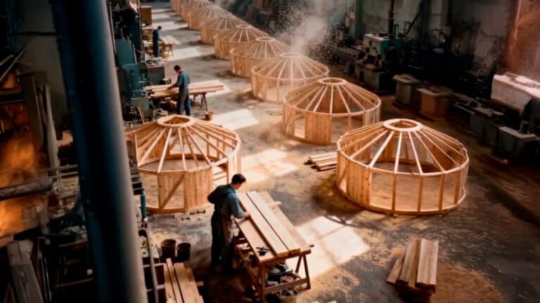 Забытую фабрику по производству казахских юрт вспоминают в сети