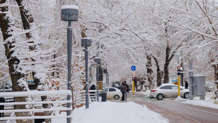 Прогноз: в Алматы придут морозы и гололед