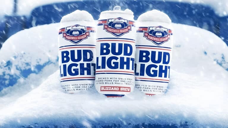 Пиво с добавлением снега со стадиона выпустила известная компания