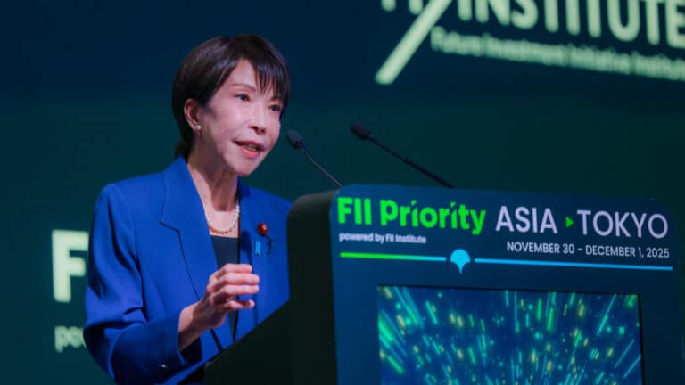 Takaichi pledge to work hard wins Japan’s catchphrase of the year contest