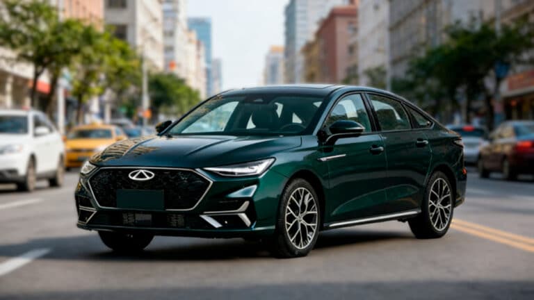 Chery Arrizo 8 Pro стала чуть мощнее, но сохранила «лицо»