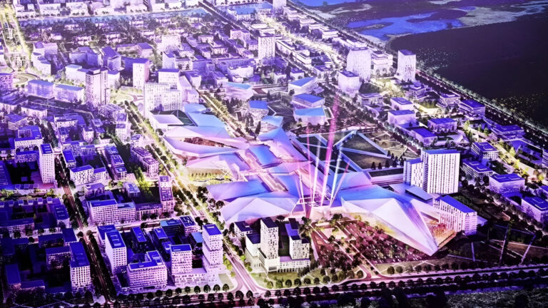 В Астане затягивается строительство туристического квартала с самым большим ТРЦ