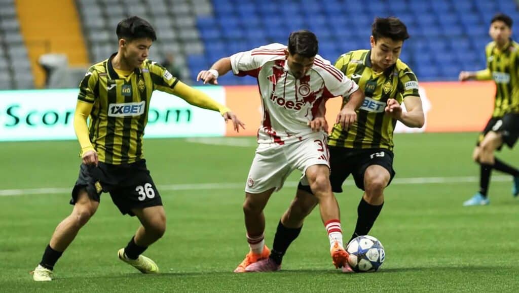 «Кайрат» (U19) не пустил сверстников из «Олимпиакоса» в плей-офф Юношеской лиги УЕФА