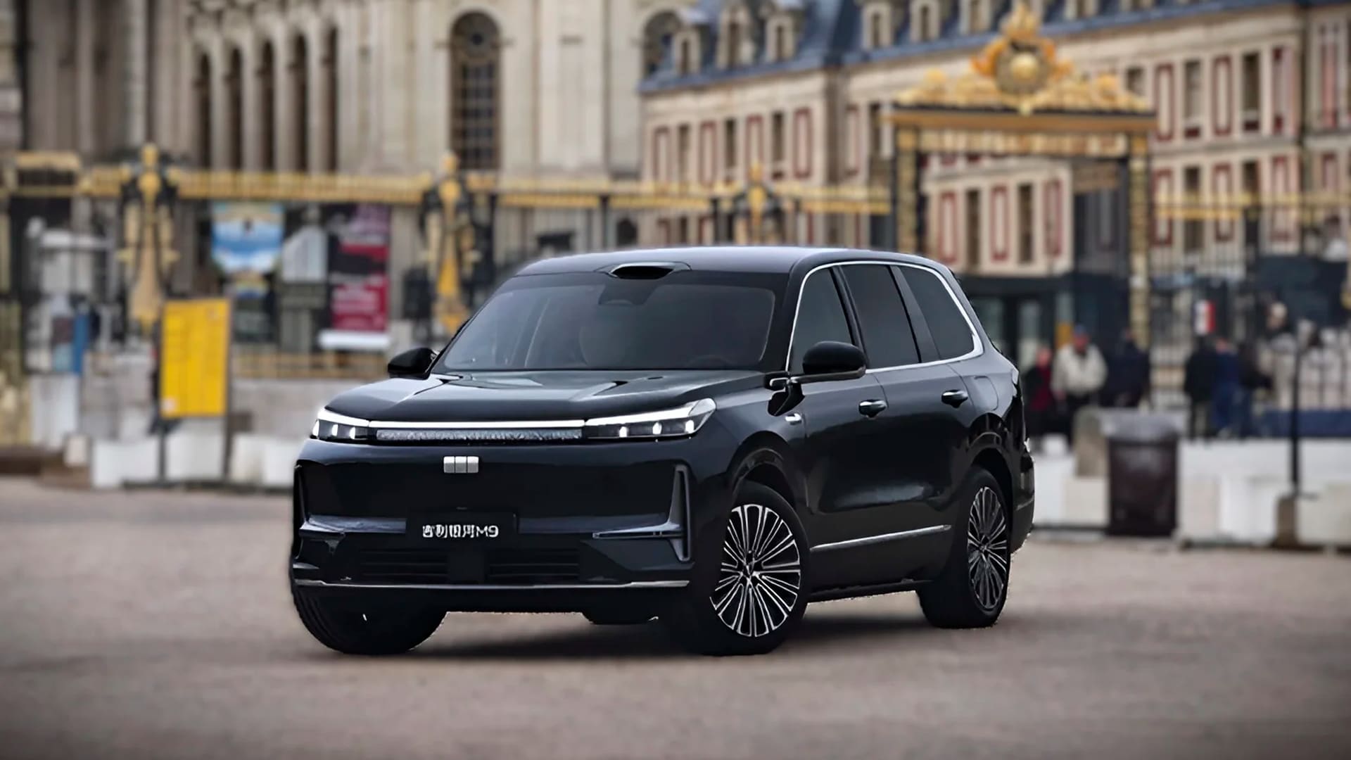 Гибрид Geely Galaxy M9, кроссовер джили галакси м9, китайский гибрид