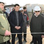 Алматы метро құрылысы Қалқаман станциясы әкім Дархан Сатыбалды