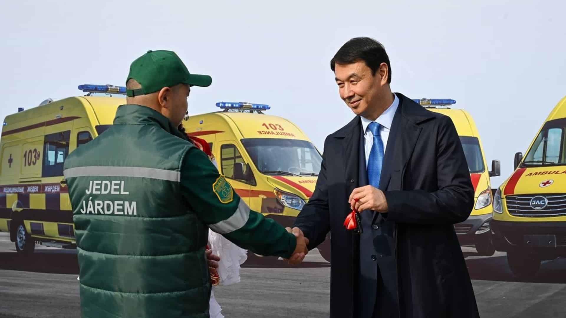 Дархан Сатыбалды жедел жәрдем қызметкері