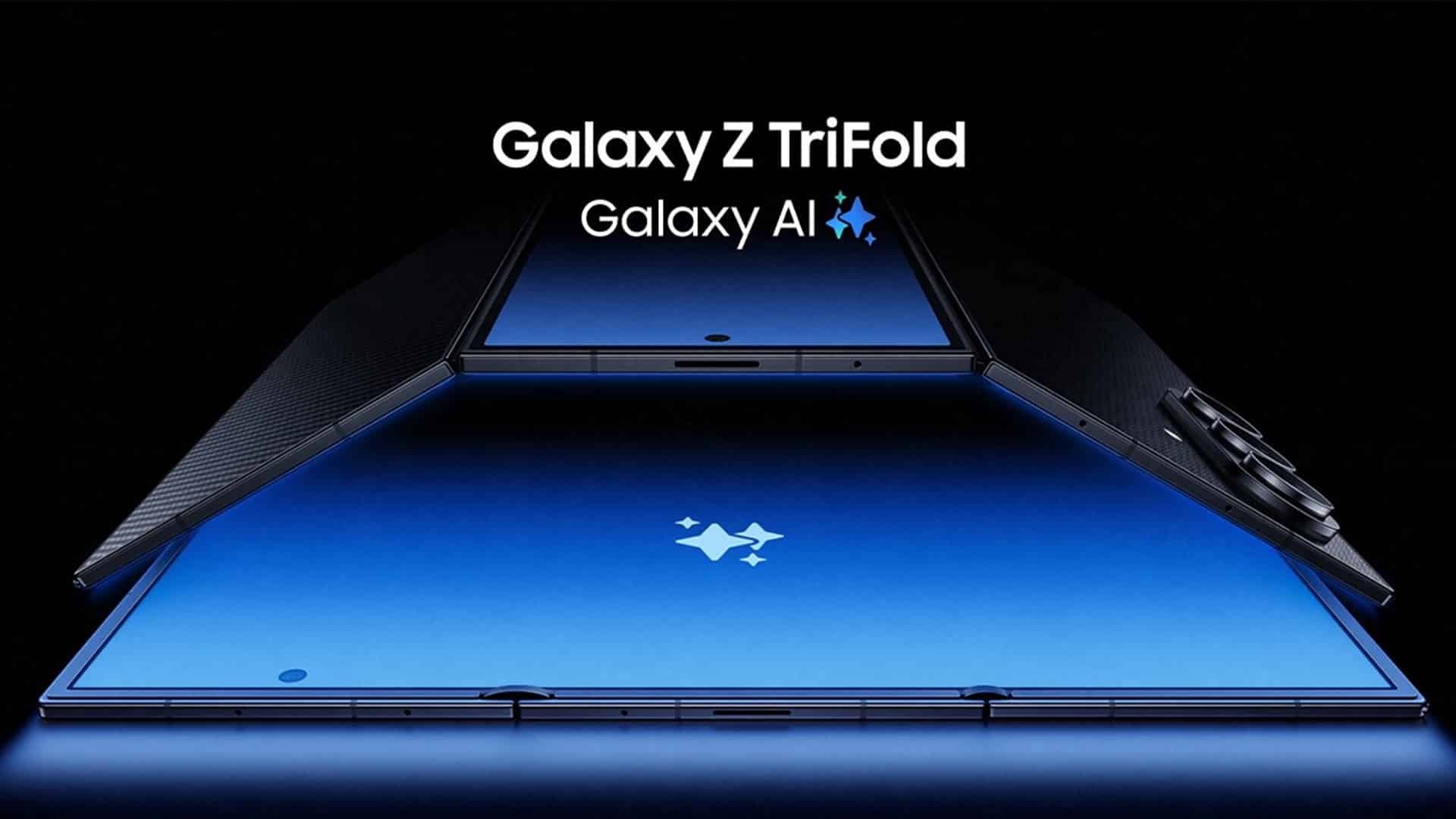 Galaxy-Z-TriFold-samsung үш бүктелетін смартфон