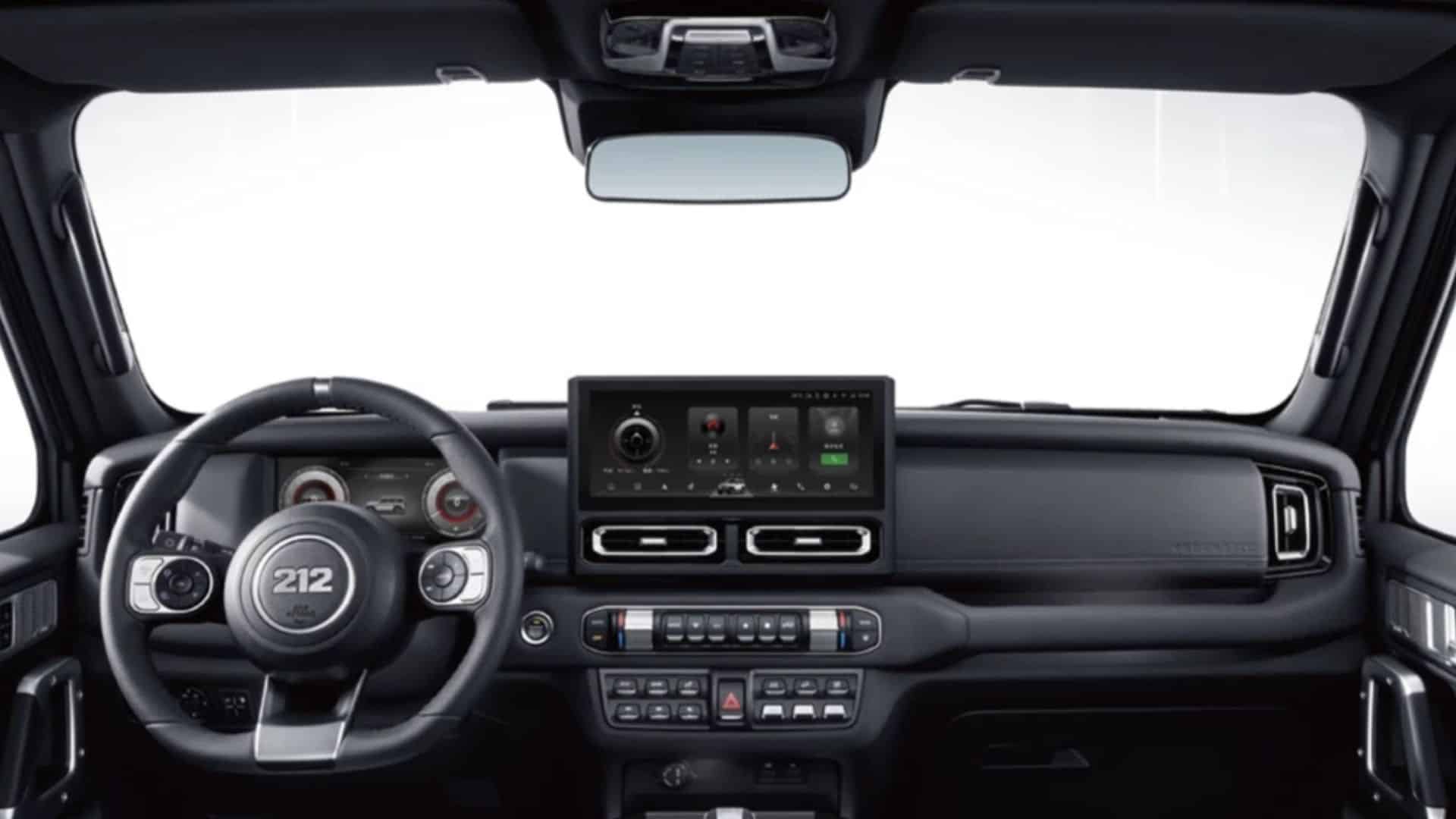 внедорожник BAW 212 в Узбекистане, бав 212