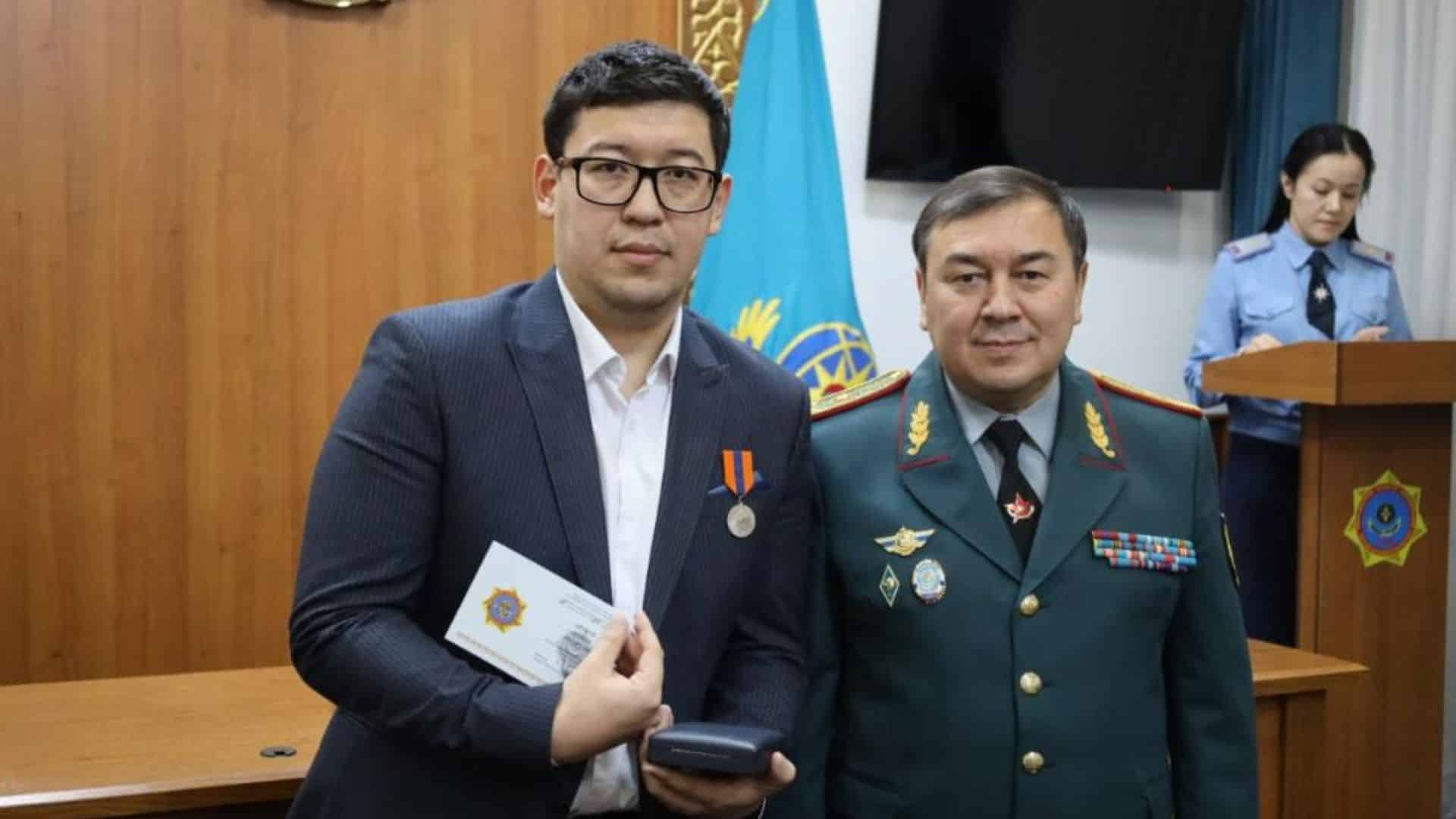 мужчину спасли из Есиля, награда