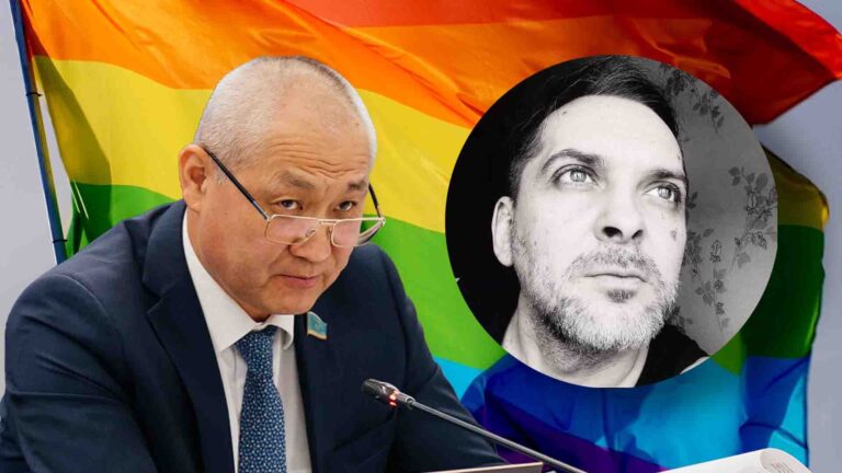 «Не кукарекать»: ЛГБТ белсендісі депутат Еділ Жаңбыршинді сотқа берді
