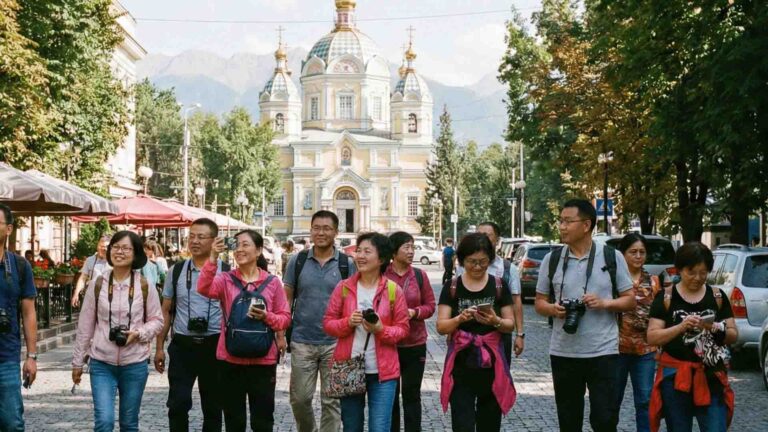 Алматы қаласында Қытай туристері күрт көбейді