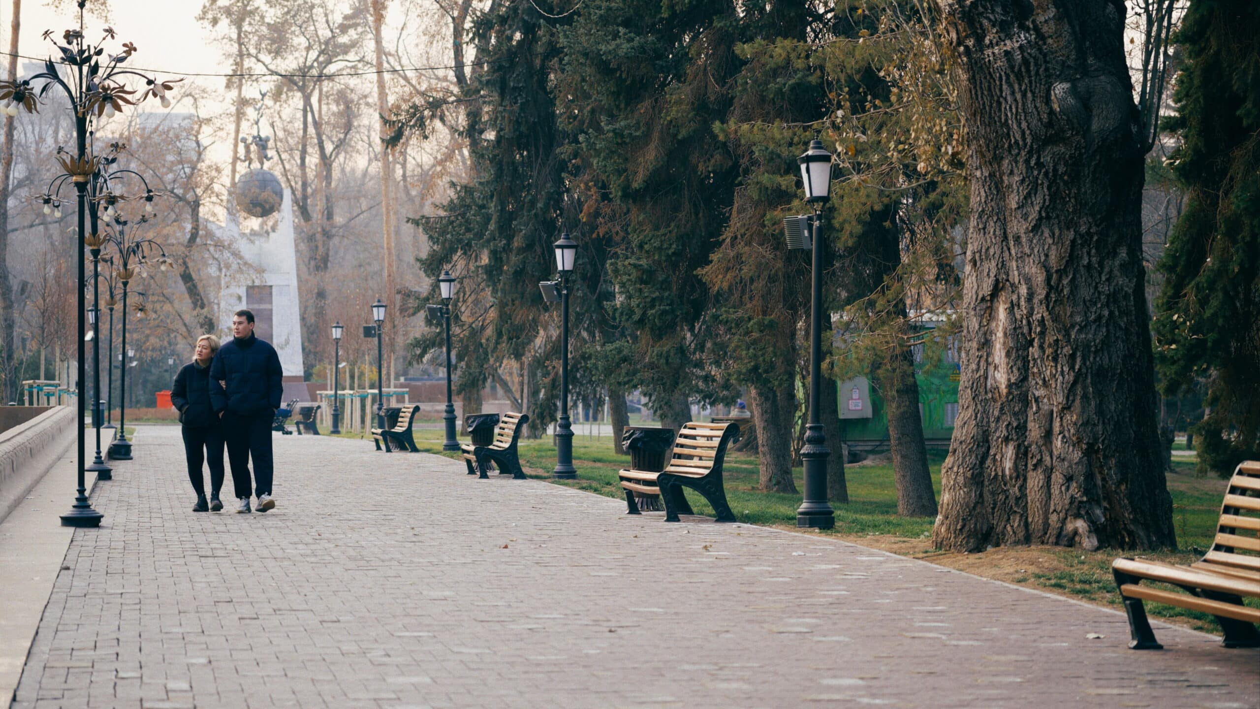 Зима в Алматы