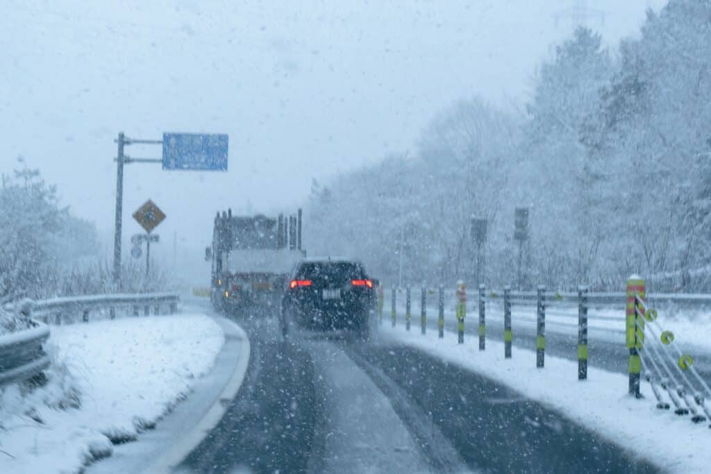 Трассу Астана — Караганда закрыли из-за непогоды