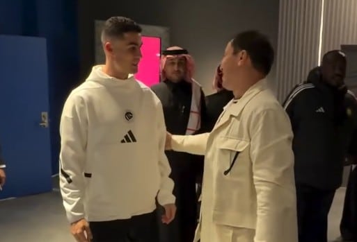 Головкин и Роналду встретились в Саудовской Аравии