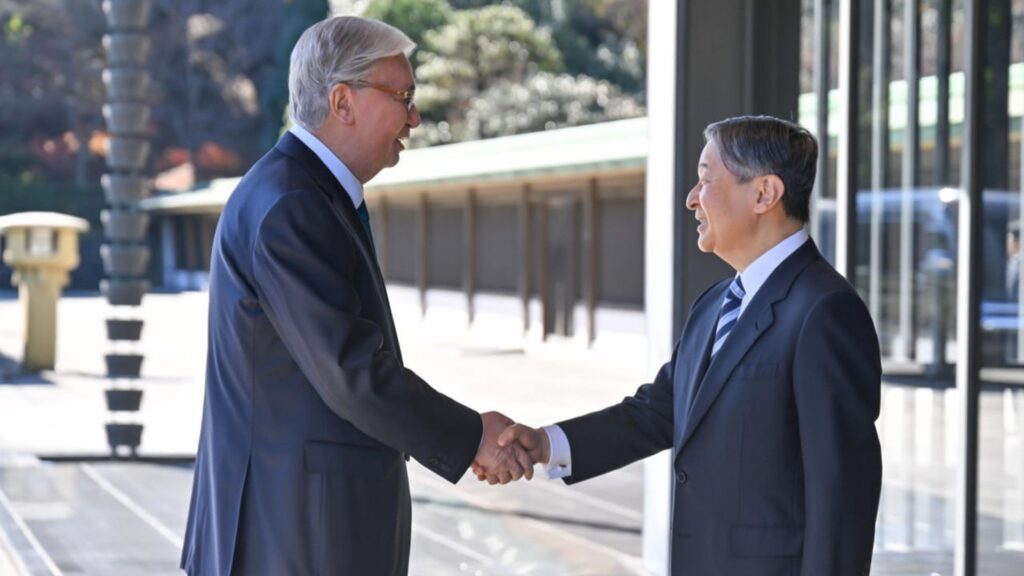 Президент Тоқаев жапон императоры Нарухитоның сарайына барды