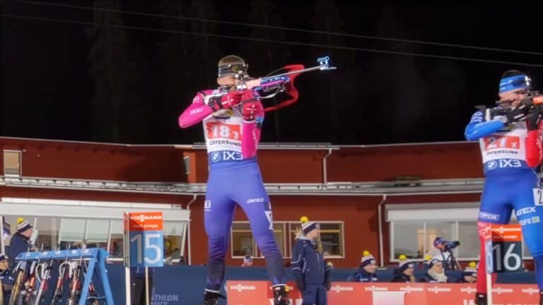 Казахстанские биатлонисты заняли 14-е место в мужской эстафете на первом ЭКМ в Швеции