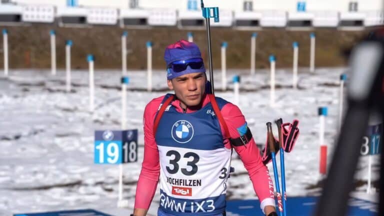 Биатлонист Владислав Киреев занял 20-е место в гонке преследования на ЭКМ в Австрии