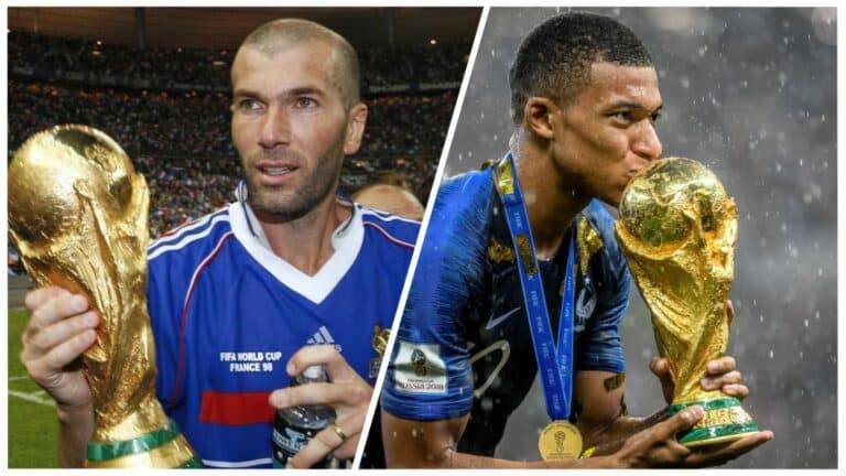 Чемпион мира в составе сборной Франции сравнил Килиана Мбаппе и Зинедина Зидана