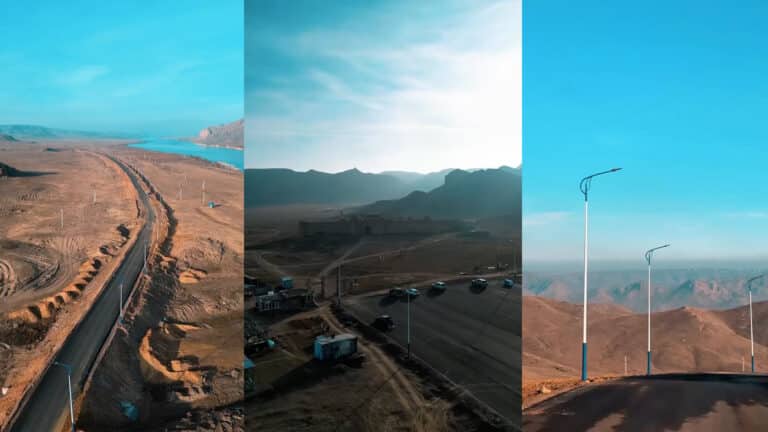 К культовой локации Алматинской области наконец построили дорогу