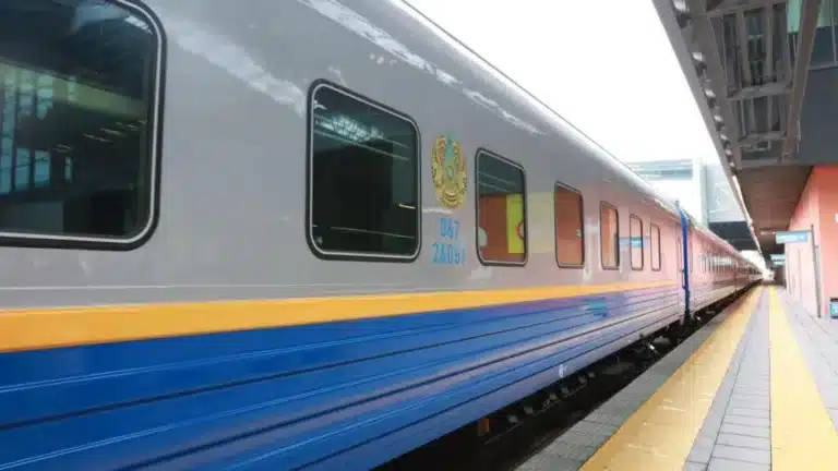 Қостанайда теміржолға шыққан оқушылардың кесірінен пойыз шұғыл тоқтатылды