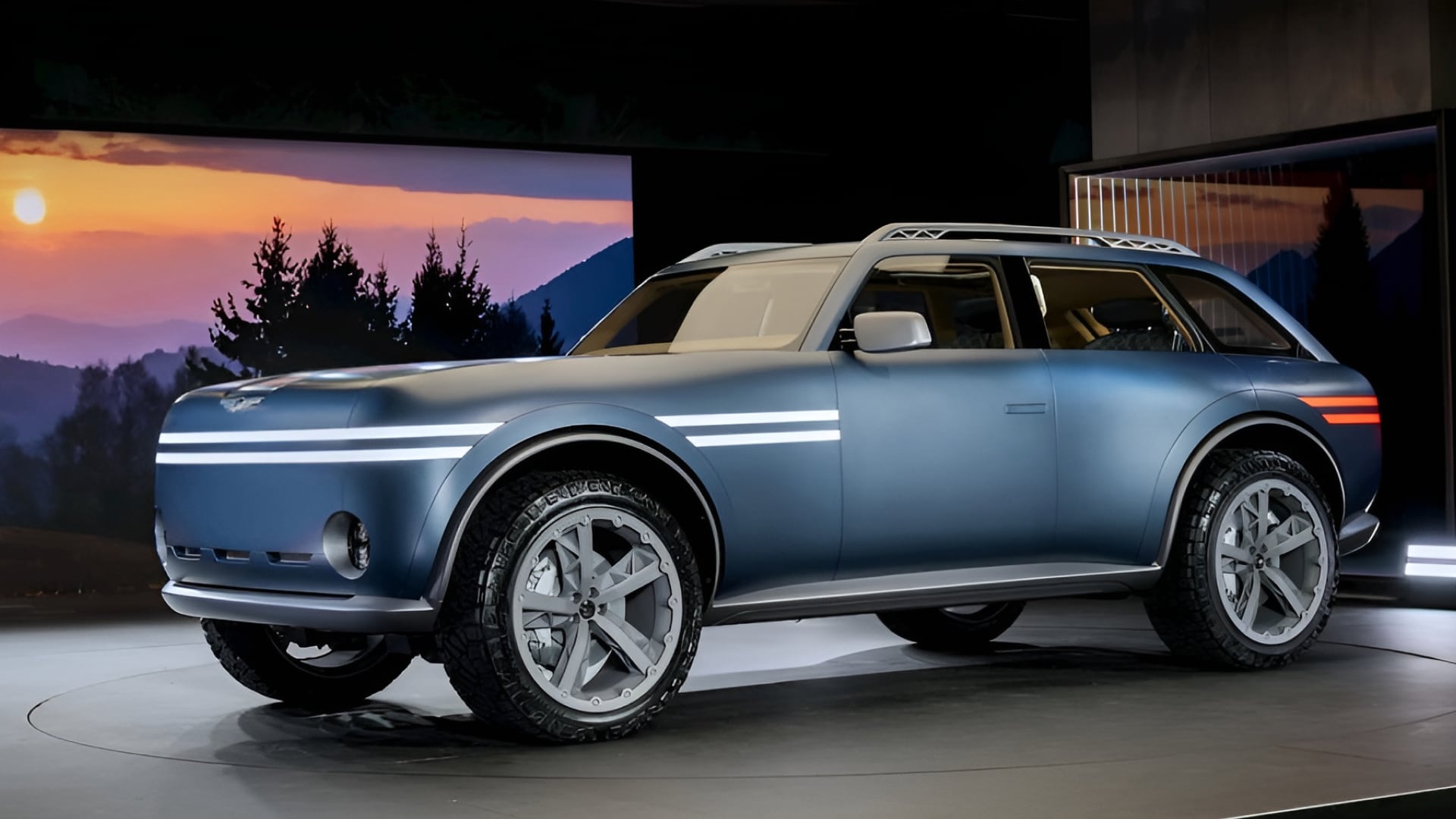 Концепт Genesis X Gran Equator, новый генезис х, кроссовер генезис экватор, новый дженезис кроссовер, новый Genesis