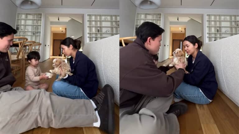 Блогер Арман Юсупов исполнил мечту Карины Оксукпаевой и взял щенка