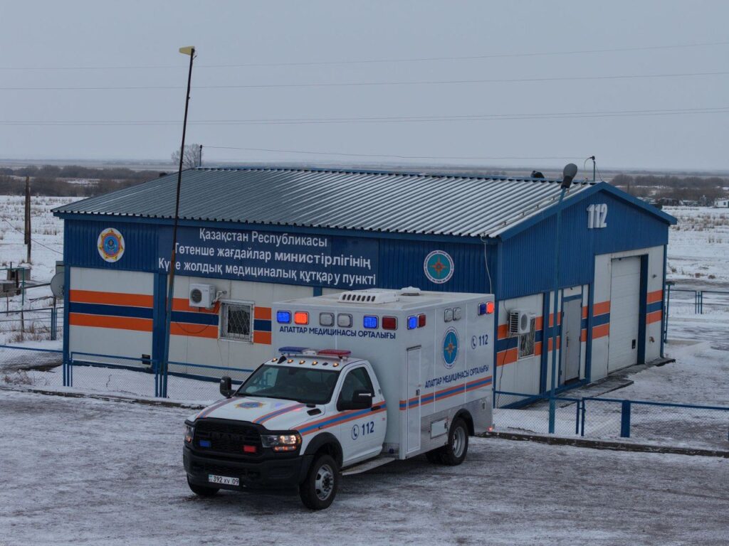 В Карагандинской области появилась спецмашина для жертв ДТП