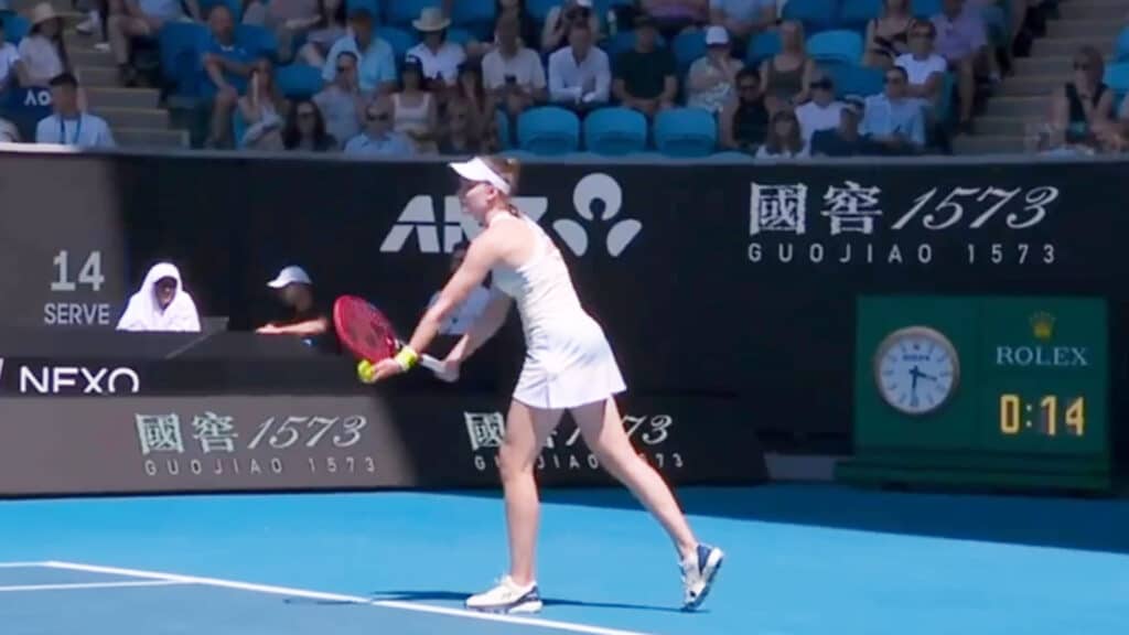 Первая ракетка Казахстана Елена Рыбакина с победы начала Australian Open-2026