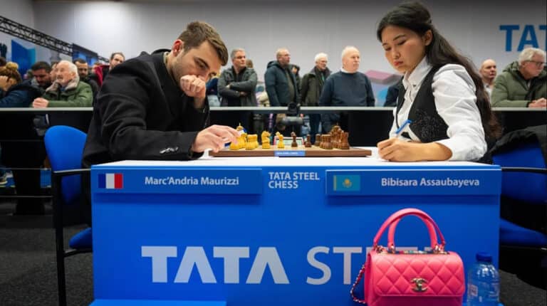 Асаубаева потерпела первое поражение на турнире в Вейк-ан-Зее