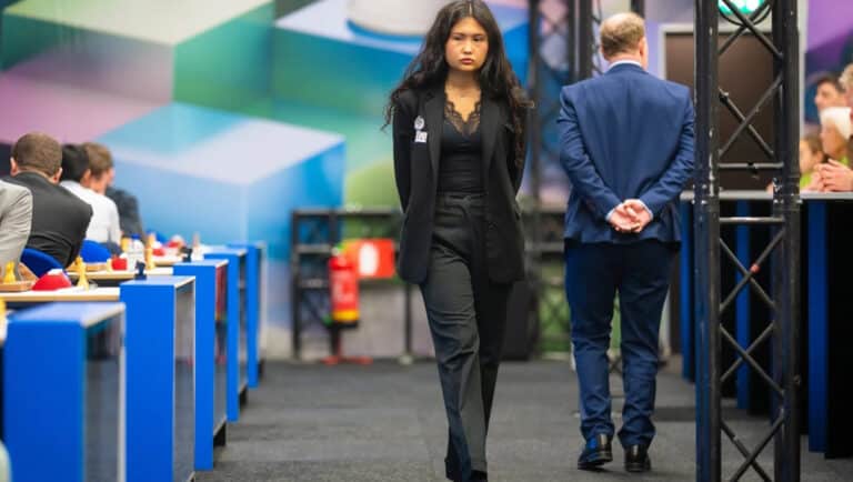 Бибисара Асаубаева вновь сыграла вничью в Вейк-ан-Зее и занимает 8-е место