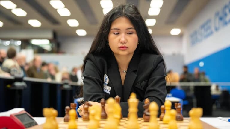 Бибисара Асаубаева одержала вторую победу на турнире в Вейк-ан-Зее