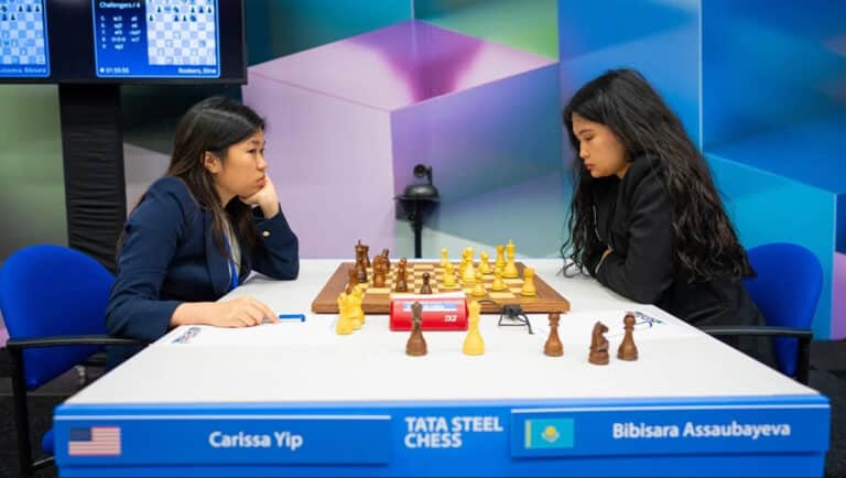 Асаубаева шестой раз сыграла вничью в Вейк-ан-Зее и осталась на пятом месте