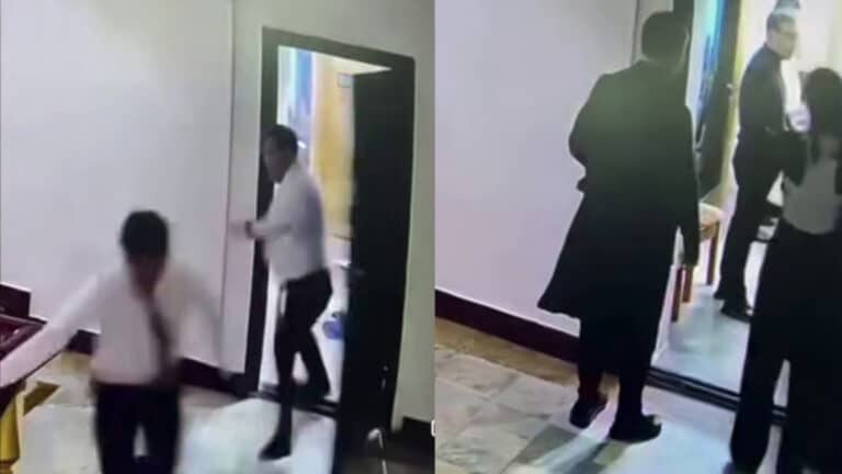 Серік Сәпиев пен орынбасарының төбелескен видеосы тарады