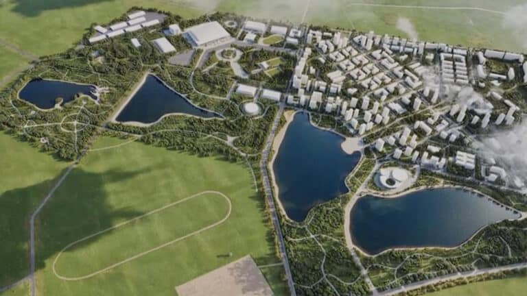 Новый огромный парк для семейного отдыха построят в Караганде на Голубых Прудах