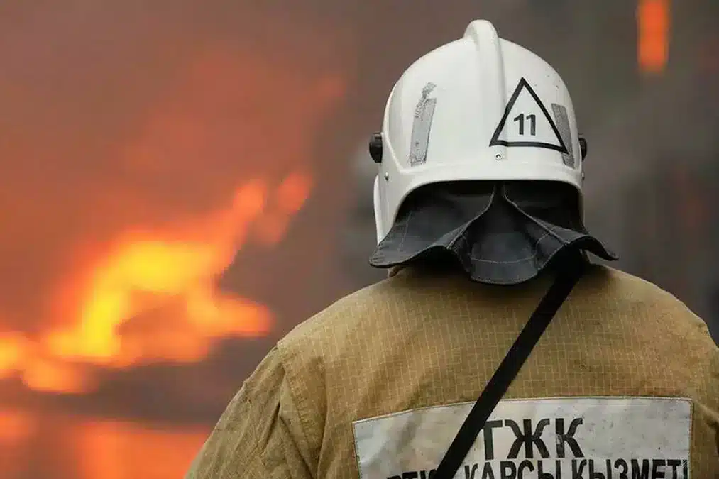 Алғашқы өрт сөндіру бөлімшелері оқиға орнына 7 минут ішінде жетті / Фото: ТЖМ