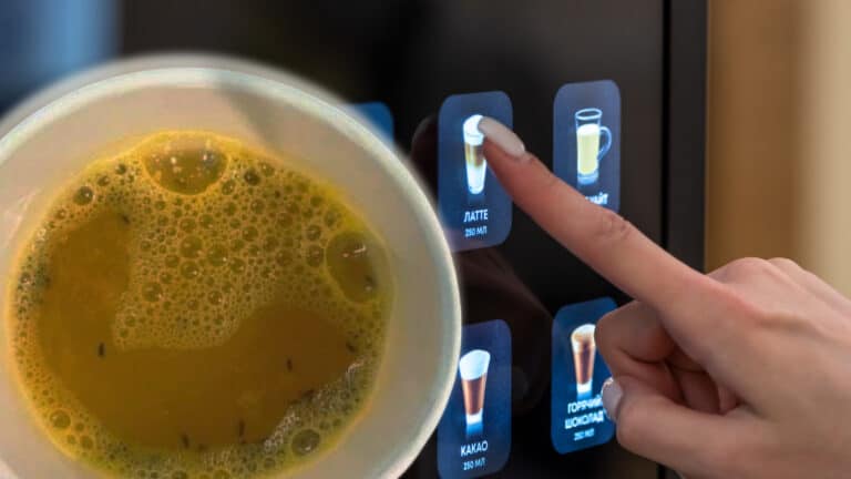 Кофе с червяками обнаружили в кофейном автомате в аэропорту Алматы