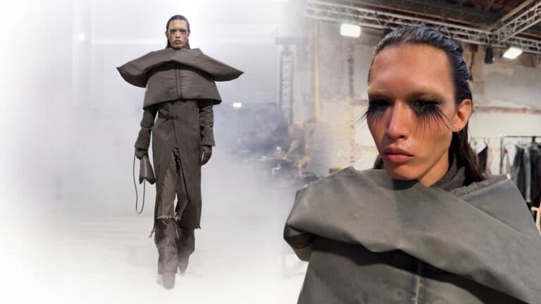 Казахстанец побывал моделью на показе Rick Owens в необычном образе