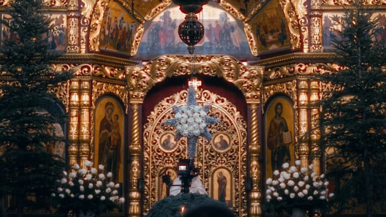 Как отметили Рождество в кафедральном соборе Алматы