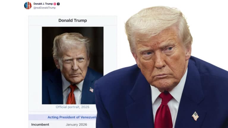 Трамп выложил мем с собой в роли главы Венесуэлы