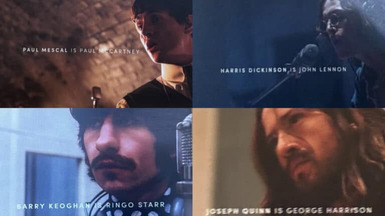 Первые кадры байопика The Beatles показали на открытках